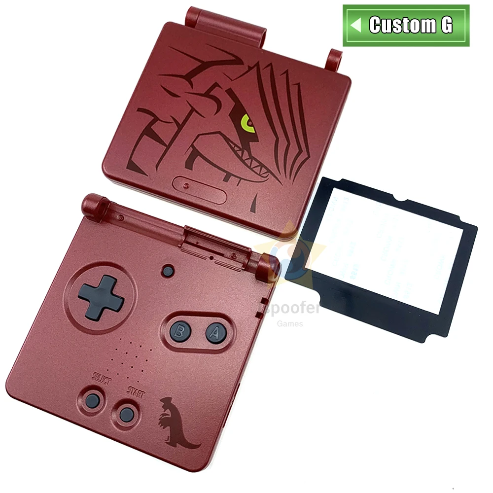 Más reciente Edición Limitada Shell Lleno de Vivienda Para Diferentes Gameboy Advance SP de Juego de Consola Caso de la Cubierta Para GBA SP Dropshipping 2