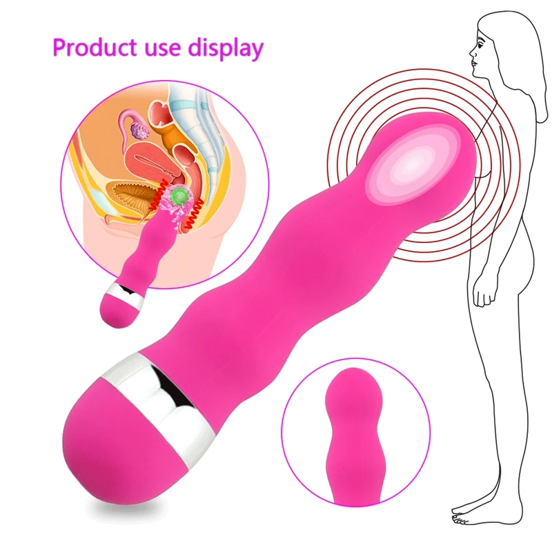 Multi-velocidad Mini Vibrador Para las Mujeres el Sexo Juguetes G-Spot Vibración Consolador Masturbación, Eróticas Masajeador de Clítoris Adulto Plug Anal de los Hombres 2