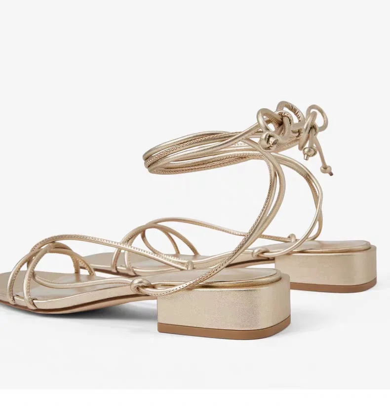 Secó las mujeres zapatos de mujer sandalias de ins blogger de moda de inglaterra sólido simple roma 2020 verano sandalias de tacón de las mujeres zapatos de mujer 2