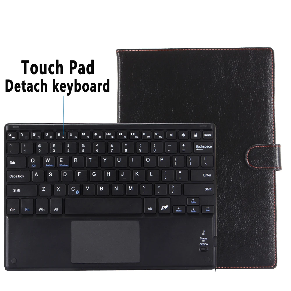 TouchPad Keyboard Case para Samsung Galaxy Tab S5E 10.5 2019 SM-T720 SM-T725 T720 T725 de Cuero elegante de la Cubierta de Separar Teclado+Lápiz 2