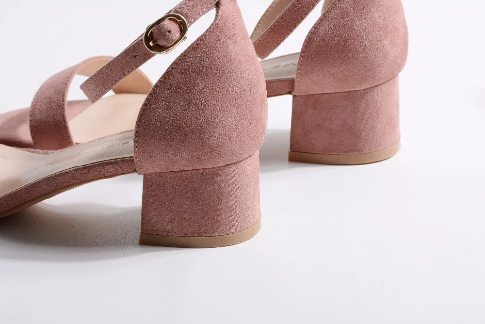 La moda de Gamuza de las Mujeres Sandalias de 2021 Verano Correa de Tobillo Zapatos de Mujer Causal Dedo del pie Abierto de Calzado de Mariposa nudo de las Señoras zapatos de Tacón Alto m918 2