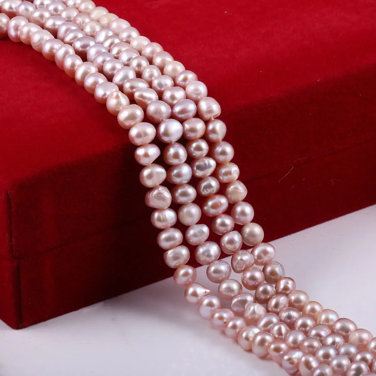 Nuevos Encantos Perlas de agua Dulce Perlas Naturales de Alta Calidad Perlas para la Joyería de BRICOLAJE Elegante Collar de la Pulsera de los Accesorios de 14