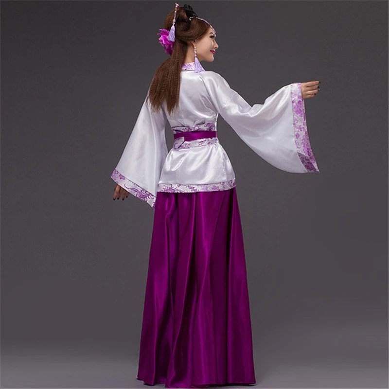 Disfraz de hada de las mujeres Hanfu femenino Tang traje pequeño Qufu foto foto de estudio el arte de rendimiento de ropa de estilo Chino de ropa hanfu 3