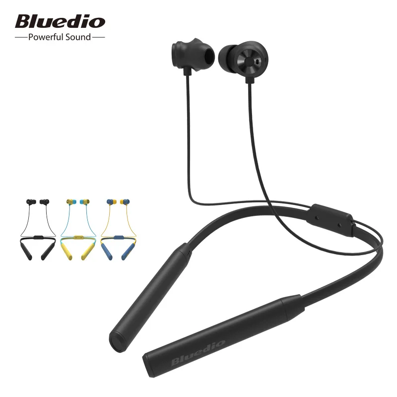 Bluedio TN2 Deportes Bluetooth para Auriculares de Cancelación Activa de Ruido Inalámbrico de Auriculares Estéreo de Auriculares de Deportes de la banda para el cuello Auriculares para Teléfono 3