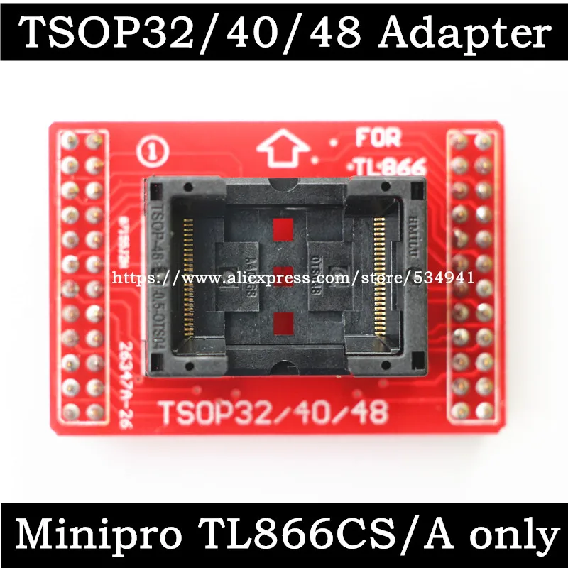 TSOP32 TSOP40 TSOP48 + TSOP48/SOP44 V3 de la Junta para TL866CS / TL866A/ TL866II Más universal programador usb solamente 3