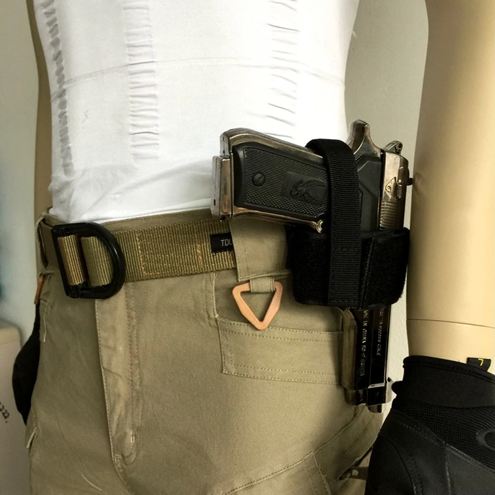 Táctica de la Pistola de la Funda, Pistola Glock Bolsa Multi-función de Velcro para al aire libre Accesorios de Caza 3