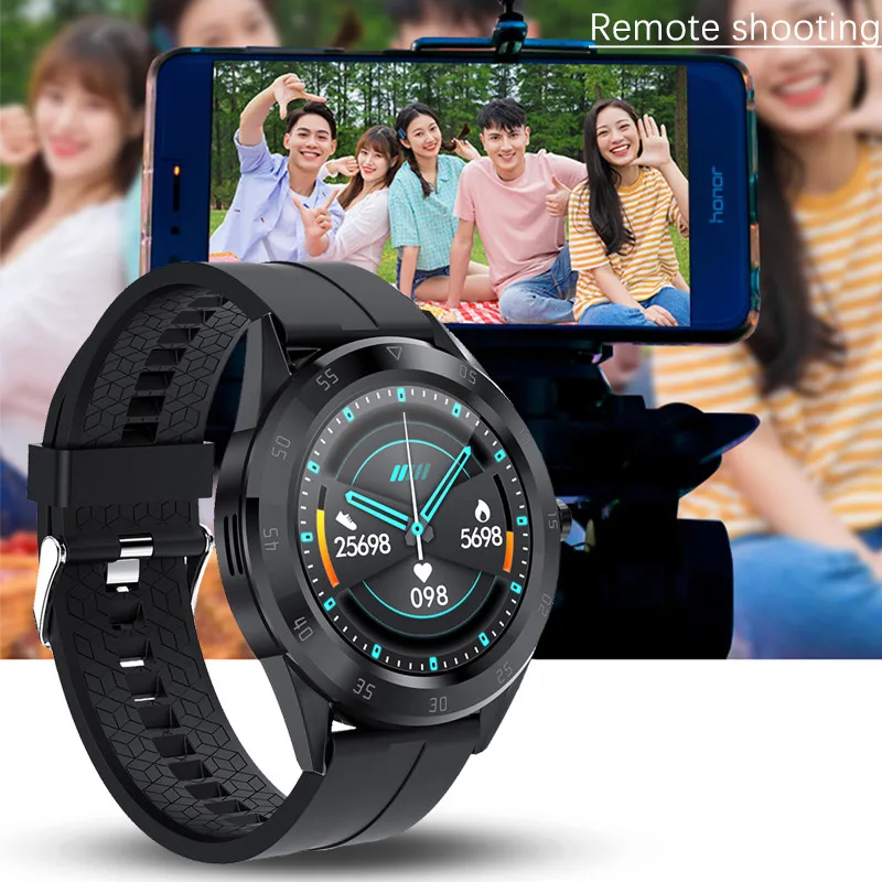 LIGE 2020 Nuevo teléfono bluetooth Inteligente reloj impermeable de los hombres de los deportes de la aptitud reloj monitor de salud weather display nuevo smartwatch +Caja 3