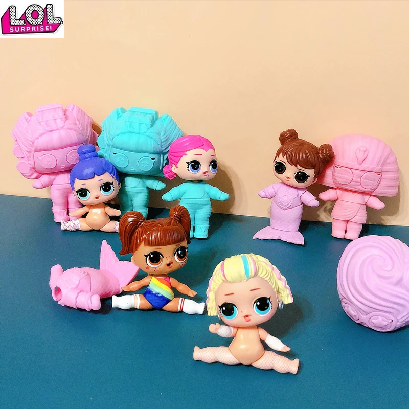 LOL muñeca Sorpresa Original de cuatro generación de cambio de Color de la muñeca de anime Colección actie & figuras de juguete modelo de juguetes para los niños 3
