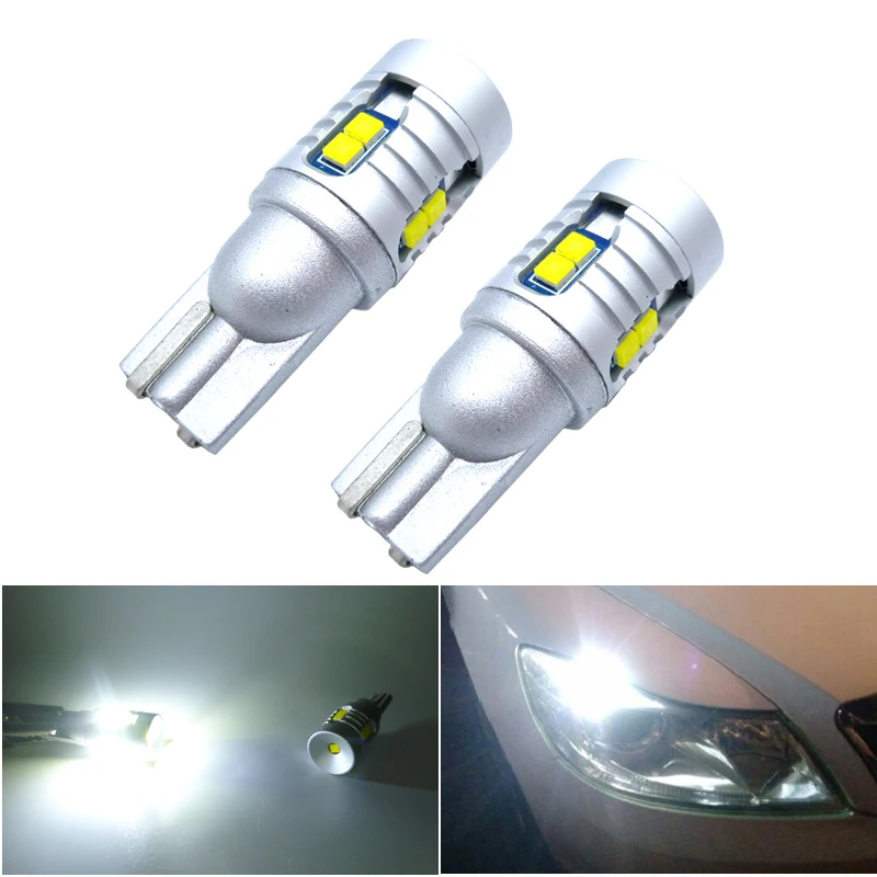 2x W5W Canbus T10 LED Bombillas de Luz de Coche Despacho de las Luces de Estacionamiento Para el Mercedes Benz W211 W221 W220 W163 W164 W203 C E SLK GLK CLS 3