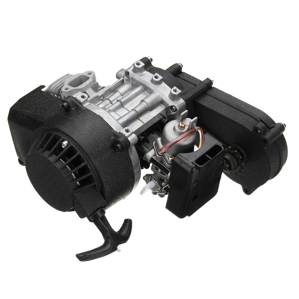 49cc /47cc Motor de 2 tiempos Eléctrica Tire de Inicio W/Transmisión de Mini Moto Quad 3