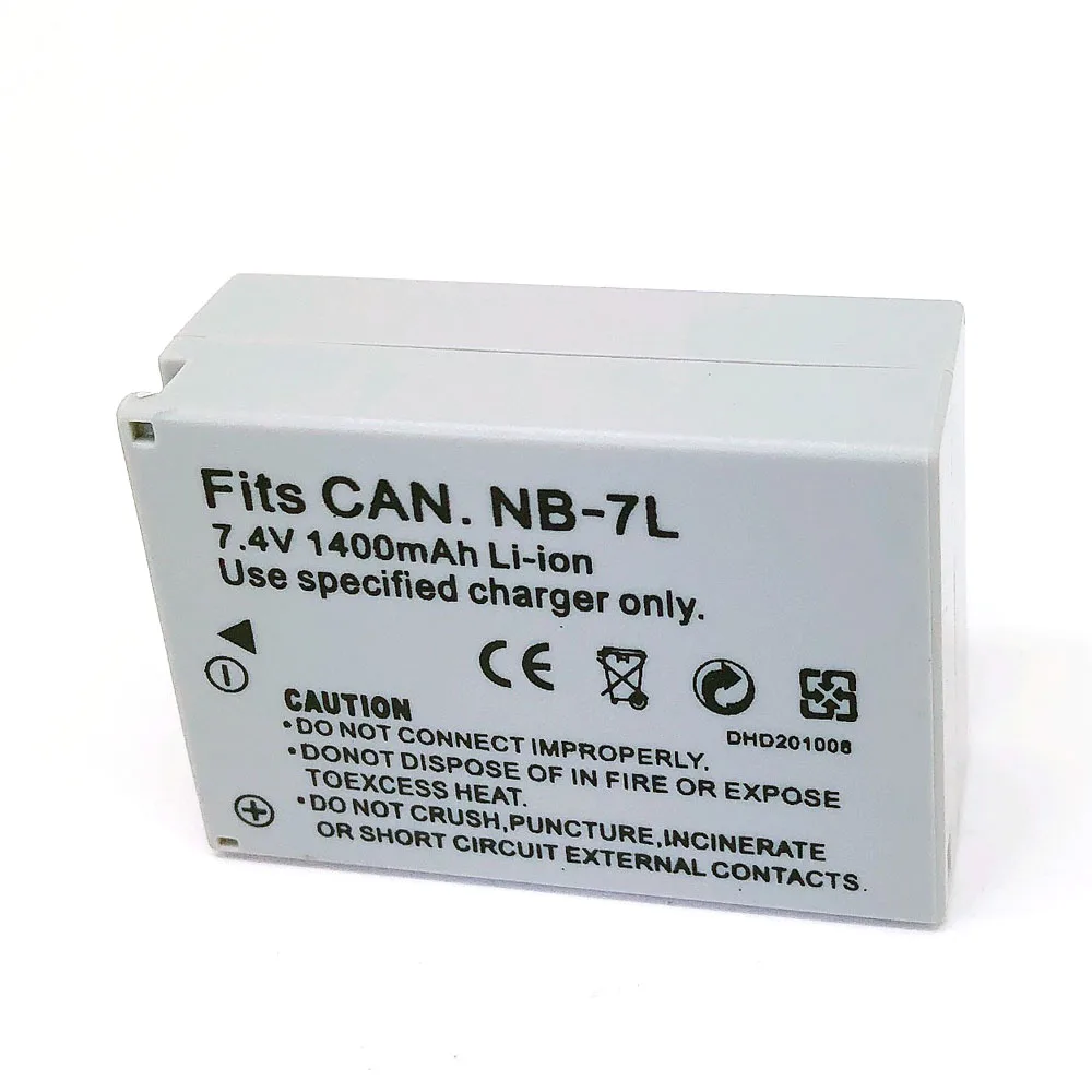 NB-7L NB7L NB 7L Batería Para Canon PowerShot G10 G11 G12 SX30 SX30IS de la BATERÍA 3