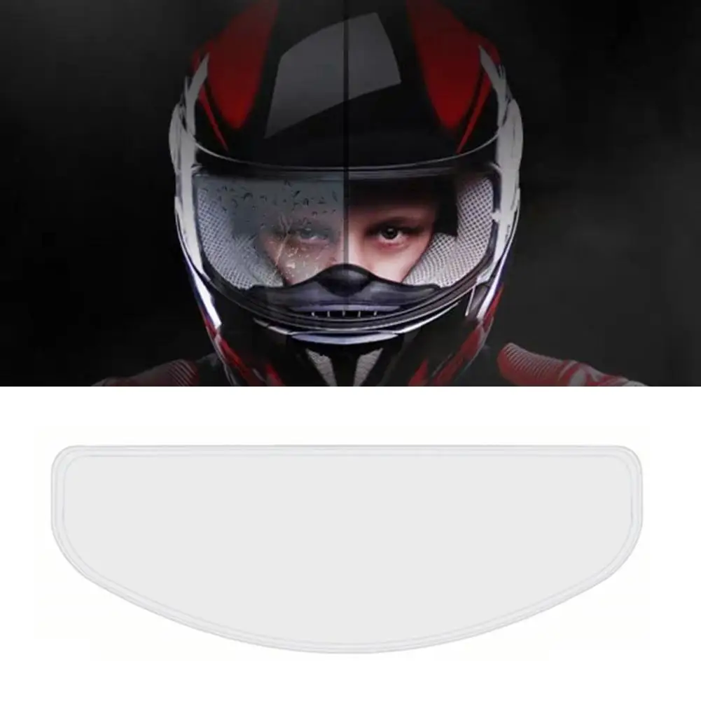 Nuevo Anti-Niebla Casco Universal de la Lente de la Película Para la Motocicleta de la Visera del Escudo de la Niebla Resistente a la Moto Racing Accesorios qiang 3