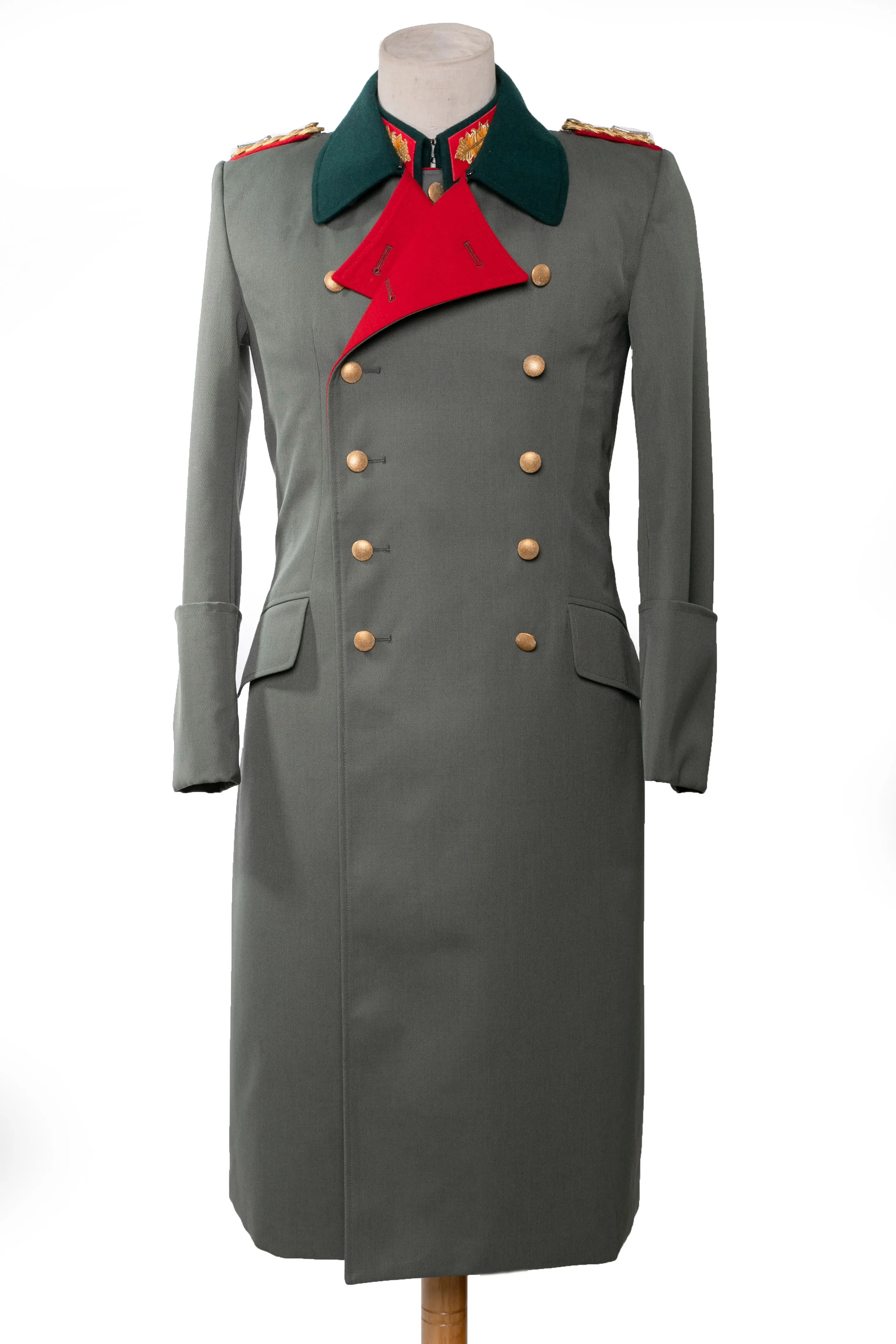 WW2 EMD,M36 Heer General de Gabardina Greatcoat 3