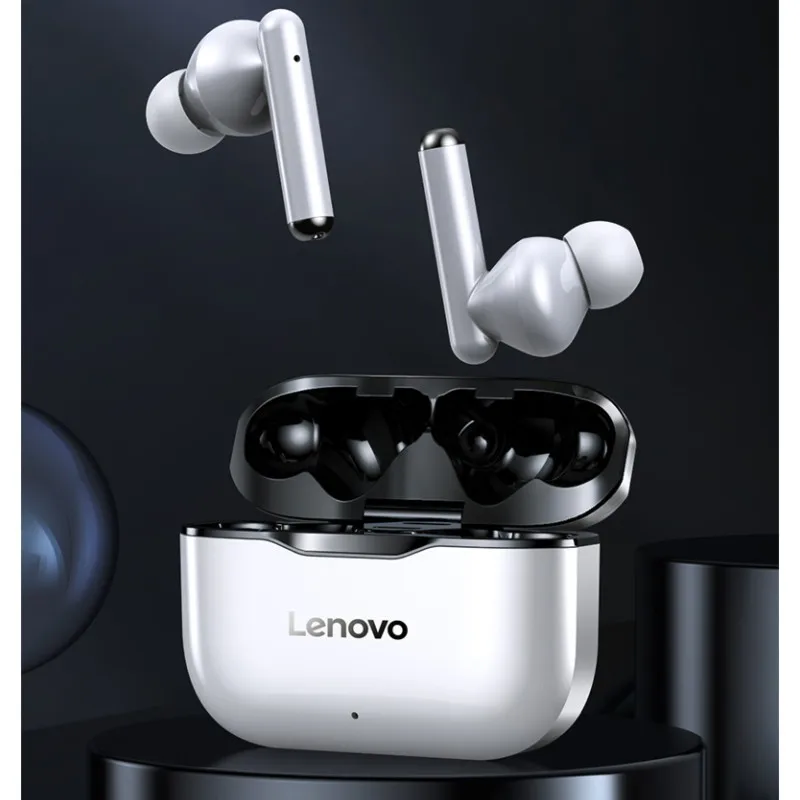 Lenovo LP1 TWS Auriculares Inalámbricos Bluetooth 5.0 Dual Estéreo con Reducción de Ruido Bajo Control Táctil 300mAH سماعة fone de ouvido 3