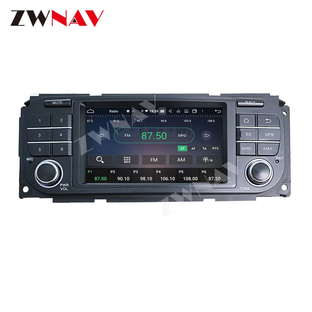 Carplay 4+128 GB Pantalla de Android Para Jeep Grand Cherokee 1999 2000 2001 2002 2003 2004 GPS Reproductor de Audio Auto de la Radio Estéreo de la Unidad principal 3