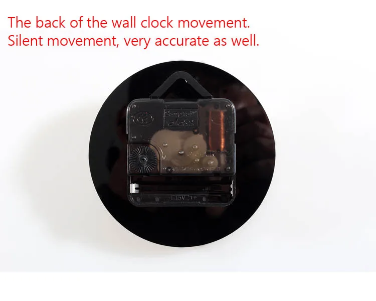 45X45cm Romano Numer 3D Reloj de Acrílico Espejo Digital Reloj de Pared De Salón de Diseño Moderno de BRICOLAJE, Decoración para el Hogar 3