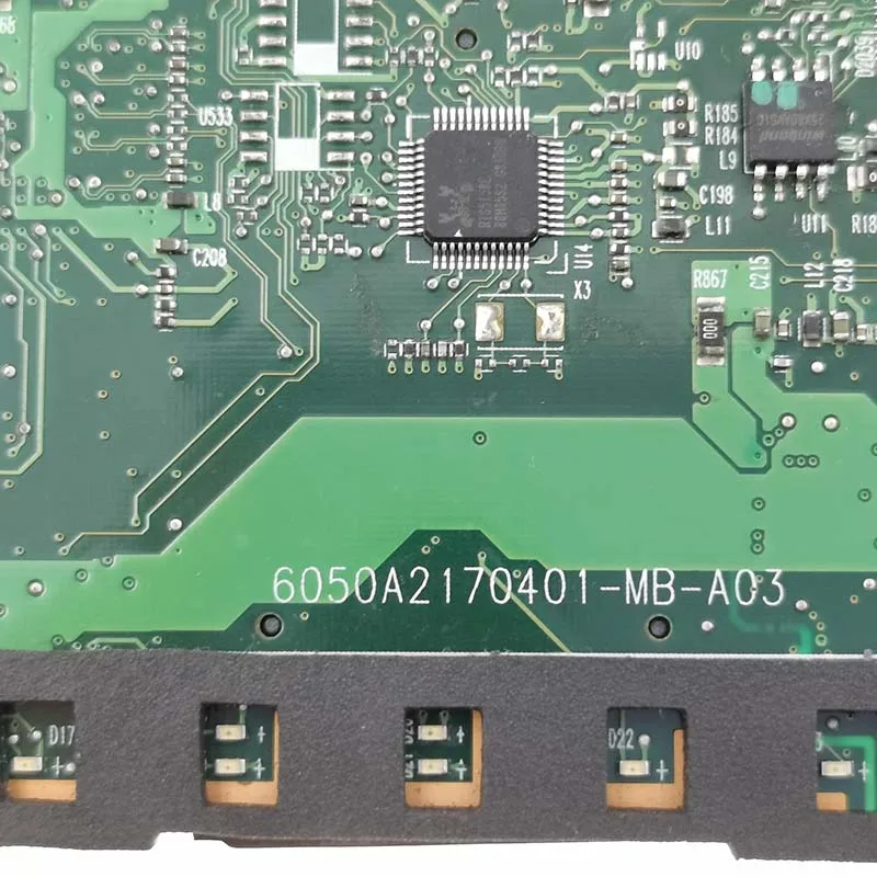 Ordenador portátil de la Placa base para TOSHIBA Satellite L300 L305 V000138010 6050A2170201 GM965 GL960 libre de la cpu V000138040 V000138030 Principal de la junta 3
