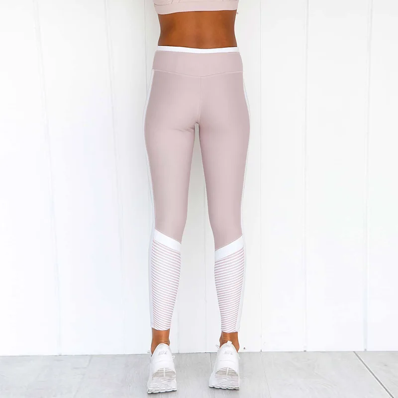 CHRLEISURE Moda Franja Lateral de Leggings Push Up Mujer a la Impresión Digital, Polainas de las Mujeres de Cintura Alta del Ejercicio de las Polainas de los Pantalones de las Mujeres Wo 3