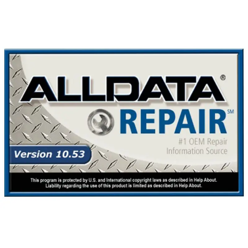 2020 Caliente De Reparación Alldata Software V10.53 alldata auto diagnóstico de todos los datos de 640 GB HDD Libre de instalar la compatibilidad con windows 7 / 8 3