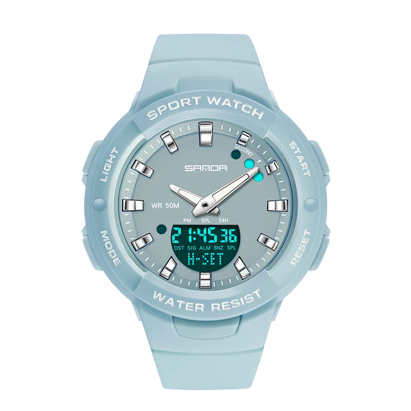 Digital de los Relojes de Pulsera Para las Mujeres de Natación Impermeable Electrónica de Deporte de la Moda a prueba de Golpes Resistente al Agua Más Vendido Amante del Reloj 3