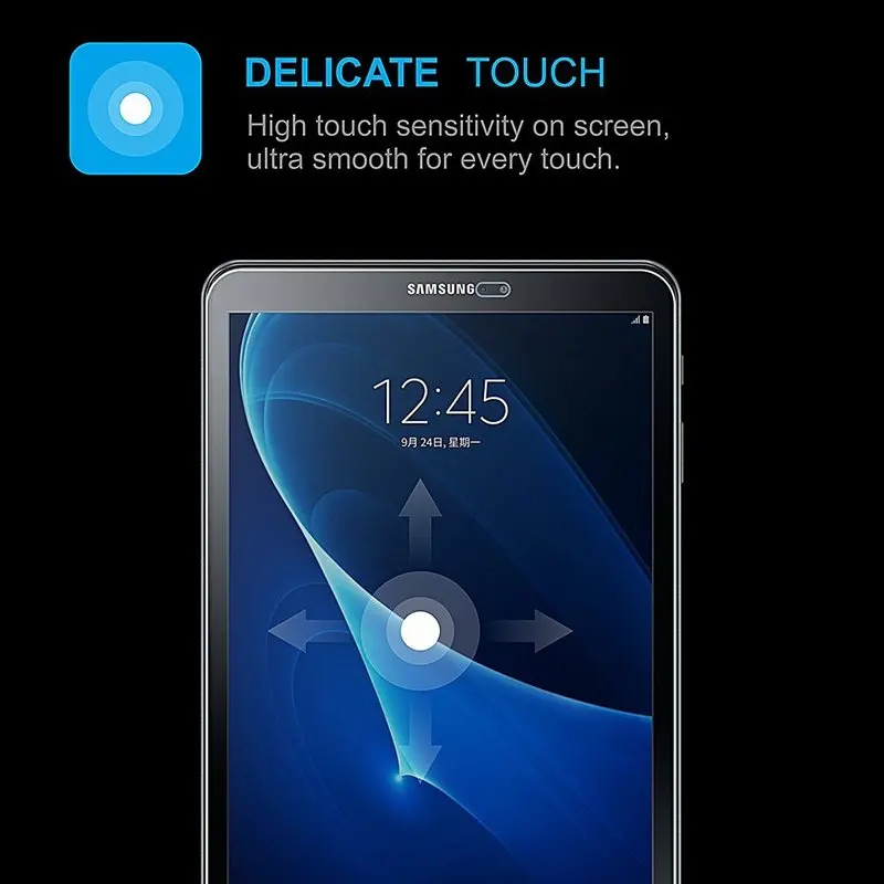 De Vidrio templado para Samsung Galaxy Tab Un A6 7.0 Protector de Pantalla para Galaxy Tab de 10.1 SM-T580 T585 SM-P580 P585 T280 SMT285 3
