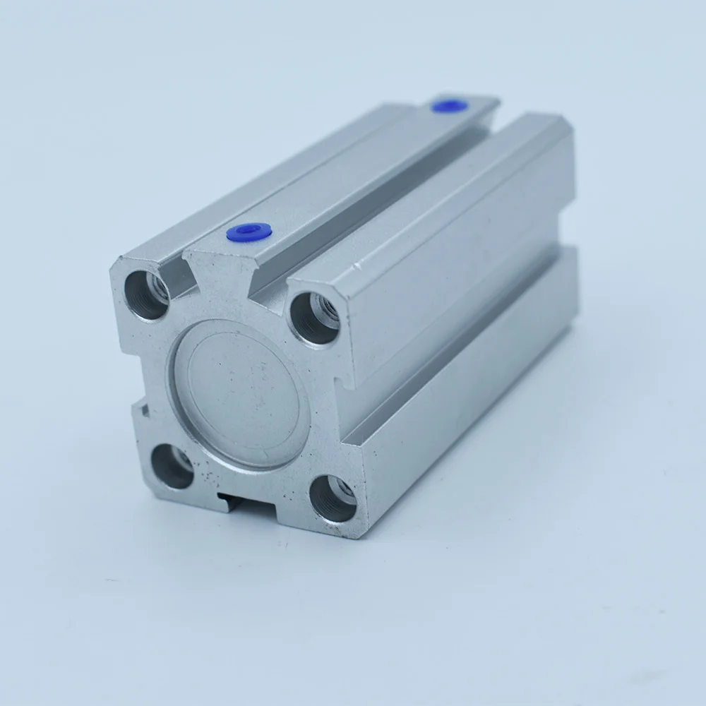 La Aleación de aluminio de la SDA Tipo de 20mm de Diámetro 5-100 mm Trazo de una Sola Varilla de Doble Acción Neumática Cilindro de Aire 3