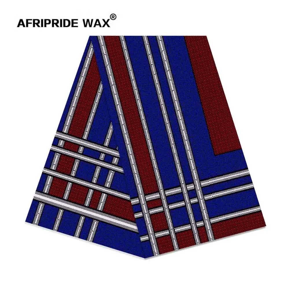 África ankara tela de impresión de mayoreo de buena algodón de cera real del bordado de la tela para la ropa de un patrón de 4 colores A18F0506 3