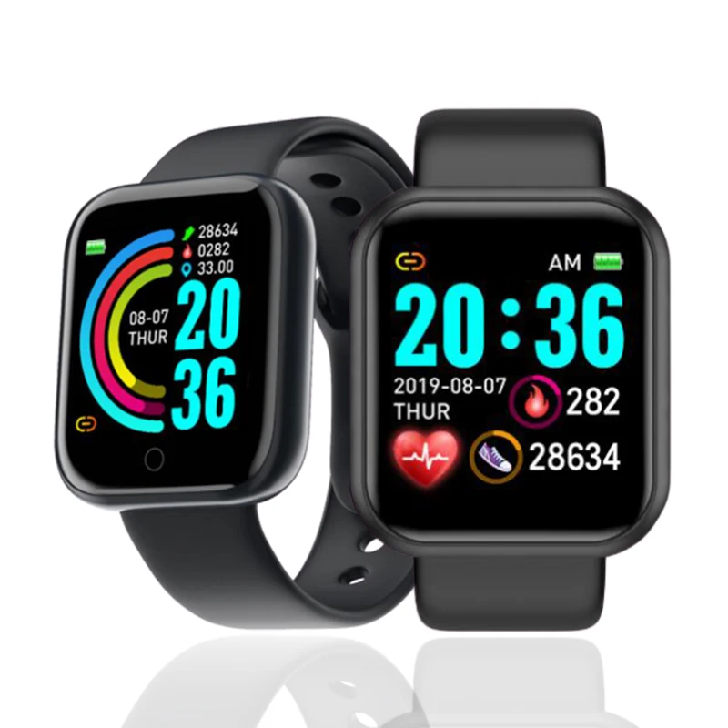 2020 Nuevo Reloj Inteligente de los Hombres de las Mujeres de la Moda de las Señoras de la Frecuencia Cardiaca el Monitor de Fitness Pulsera de Deporte Smartwatch Soporte Para Android IOS 3