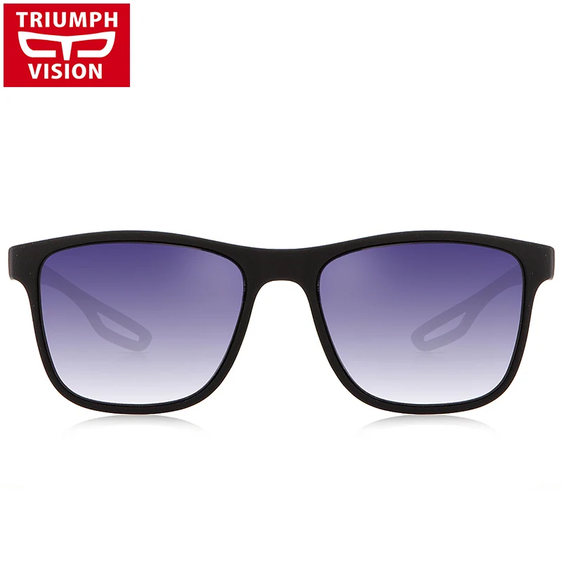 El TRIUNFO de la VISIÓN del Cuadrado Negro de Gafas de Sol Para los Hombres Gradiente UV400 Gafas de sol Masculinas de la Marca del Diseñador de Alta Calidad Oculos Tonos 3