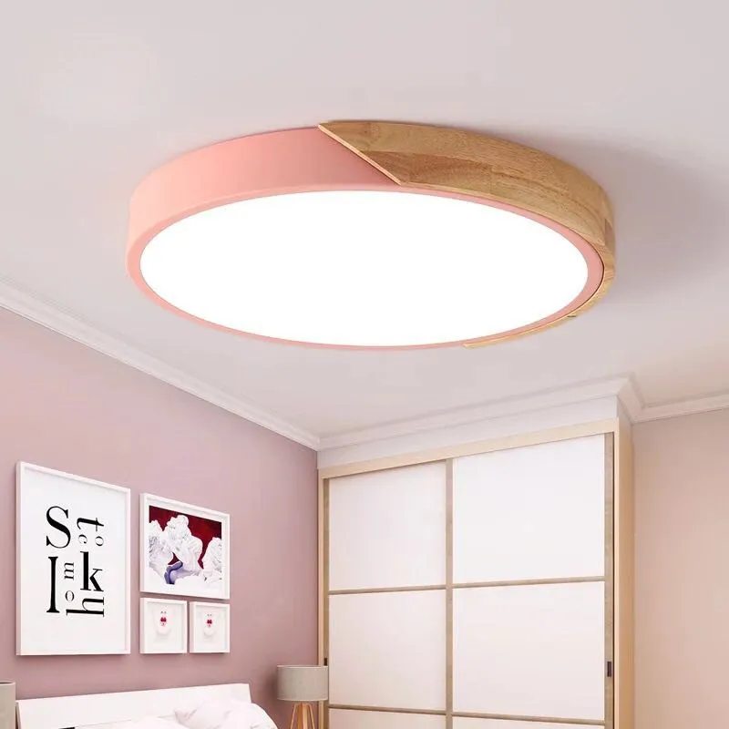 Moderno LED Luces de Techo luminaria led teto Moderna, Colorida lámpara de Techo para la sala de estar la habitación de los niños pasillo de Luz en el Hogar Accesorios 3