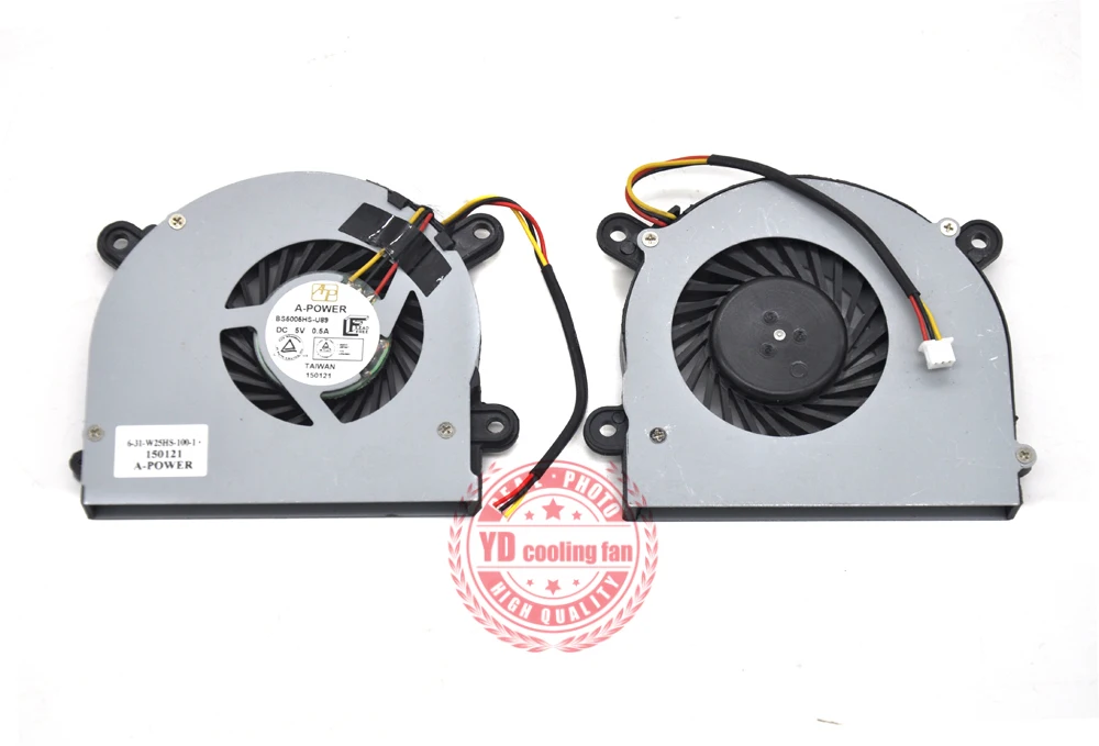 Una POTENCIA BS5005HS-U89 ventilador de cpu/6-23-AC450-020 portátil fan cooler 3