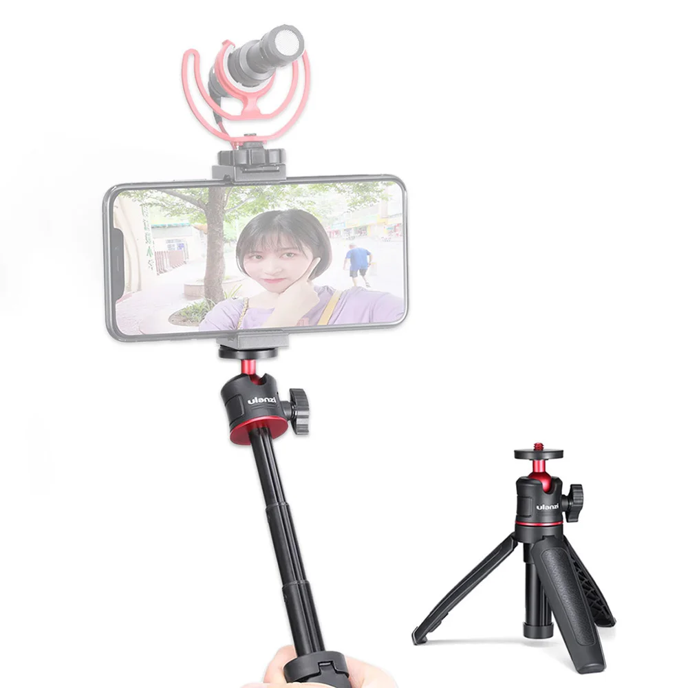 Ulanzi MT-08 Mini Trípode Extensible de Mano de Fotografía de Soporte de Pie, con las Slr para Selfie creación de videoblogs Smartphone 3
