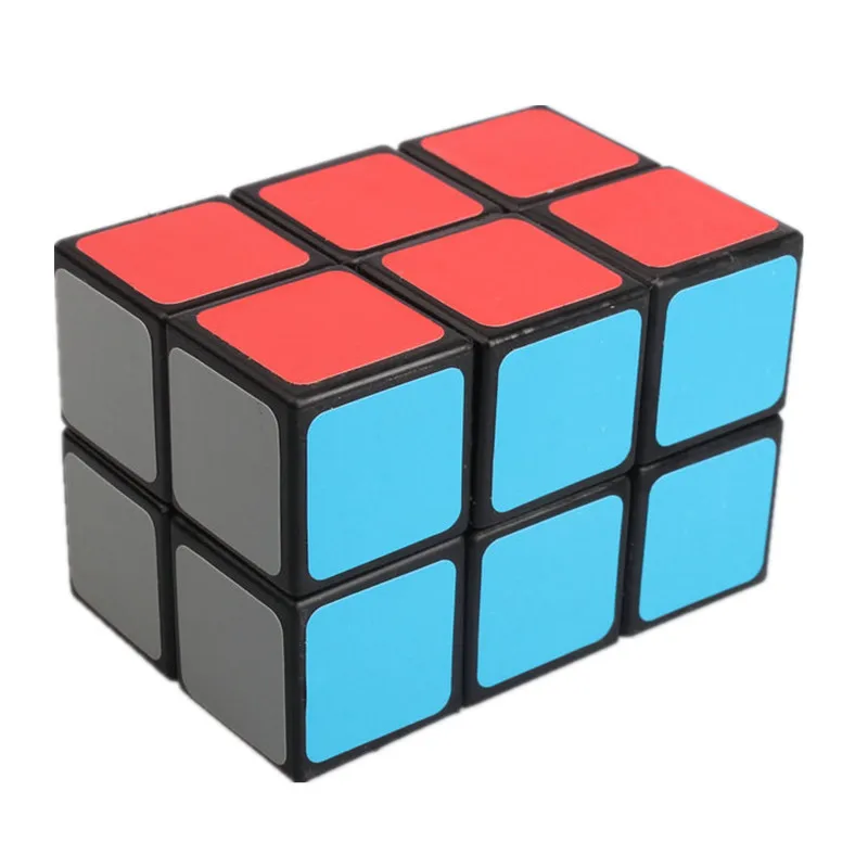 Xcube 223 Cubo Mágico Negro/Blanco de la etiqueta engomada de la Velocidad de Rompecabezas Fácil 322 Cubos Educativas Especiales de Juguete Para los Niños de los Adultos 2x2x3 3