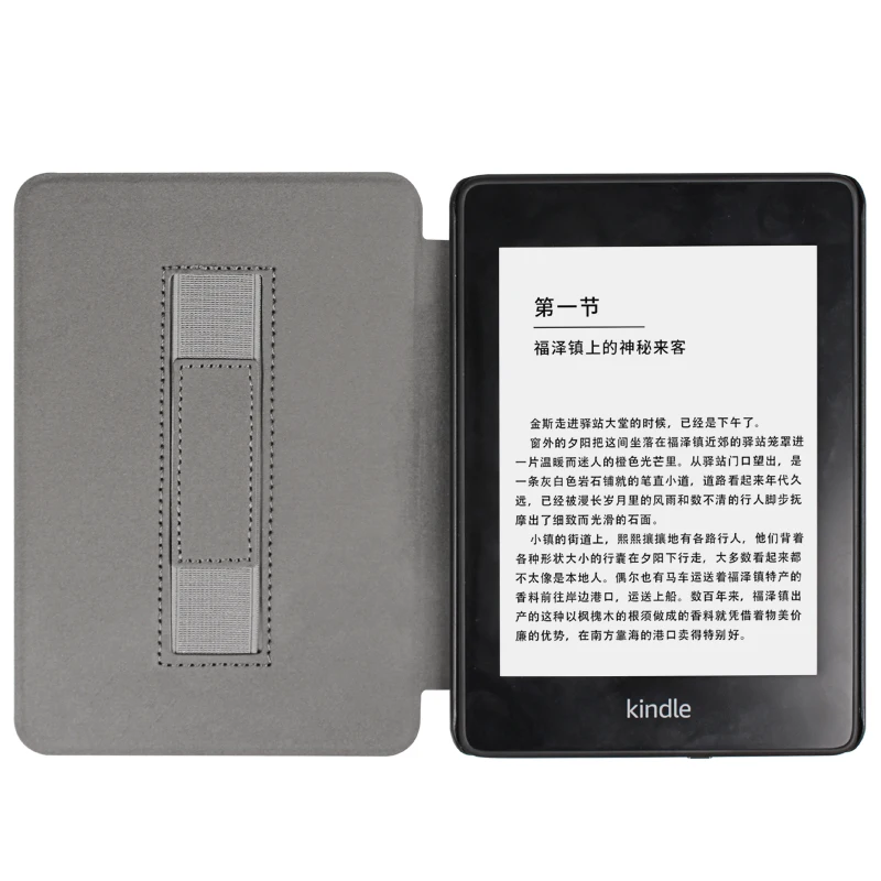 PU funda de cuero Para Kindle Paperwhite 4 Caso PQ94WIF Ultra Slim Smart Cover Para el Kindle Paperwhite de 2018 10 de la Generación de Caso 3