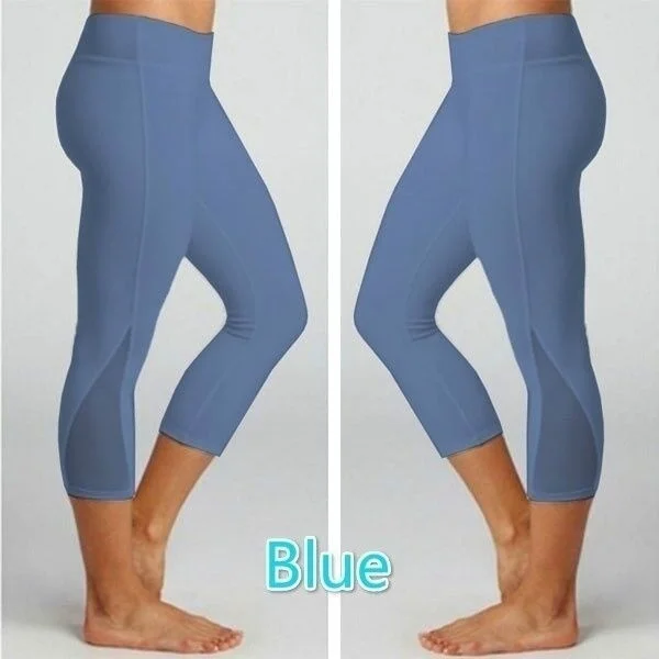 2020 de 6 Colores de Moda de las Mujeres de Mediados de cintura Pantalones de Fitness de Dama Casual de Ejercicios de Yoga Pantalones de Deportes de Gimnasio Polainas Sólido Pantalones de los Deportes 3