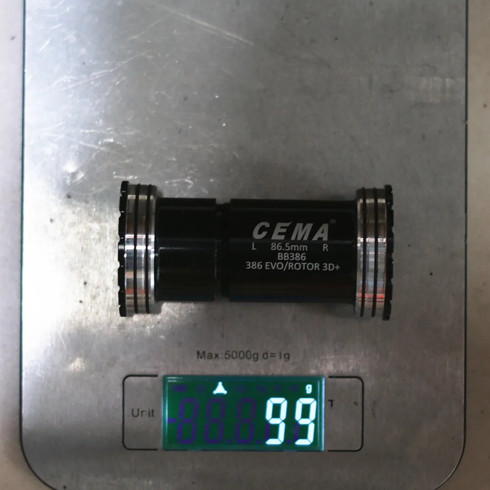 CEMA BB386 30mm de Bicicleta de Carretera de Ajuste a presión de Enclavamiento de Cerámica de Rodamientos de pedalier 3