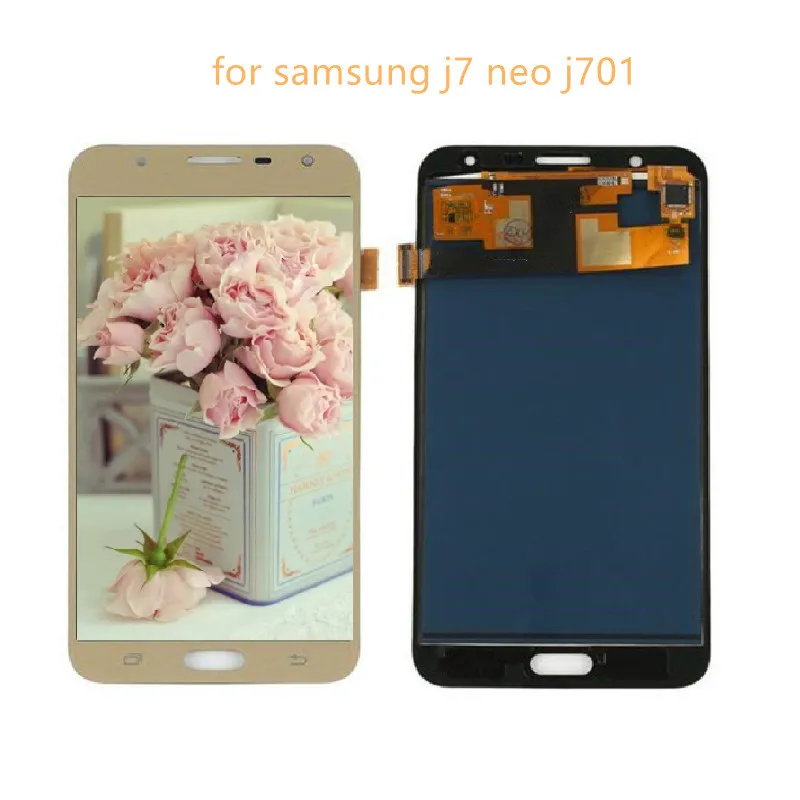 Para Samsung Galaxy J701 J701F J701M J701MT Pantalla LCD de Pantalla Táctil Digitalizador Asamblea Para J7 neo Pantalla LCD de Reemplazo 3
