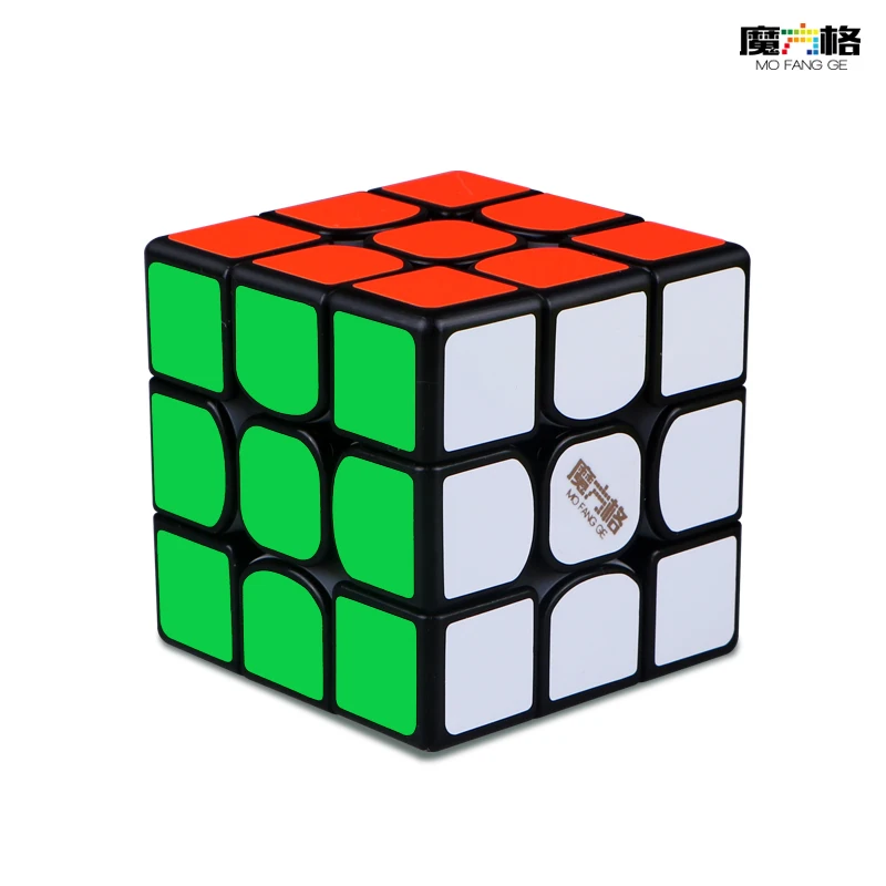 QiYi MoFangGe Trueno V3 M 3x3 Velocidad Cubo Magnético Cubo Mágico Stickerless Cubo Rompecabezas Profesional de 3x3x3 Imanes Cubos de Regalo 3