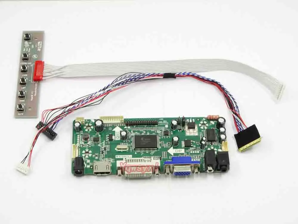 Yqwsyxl de la Junta de Control Kit de Monitor para NLB150XG01L-01 HDMI+DVI+VGA LCD de la pantalla LED del Controlador Controlador de la tarjeta de 3