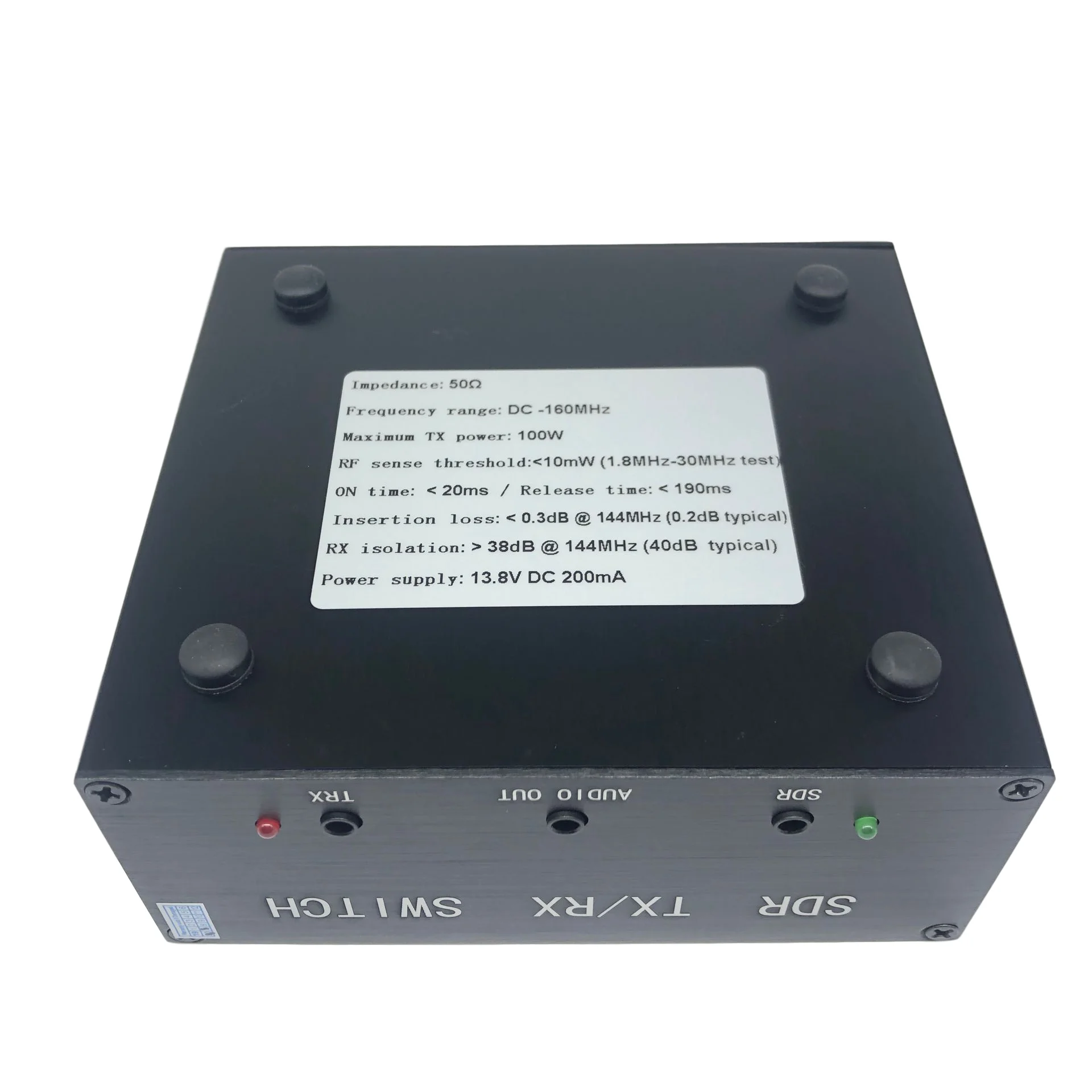 Envío gratis Transceptor SDR Interruptor de Antena Partícipe Dispositivo para Compartir 160MHz TR Caja del Interruptor 3