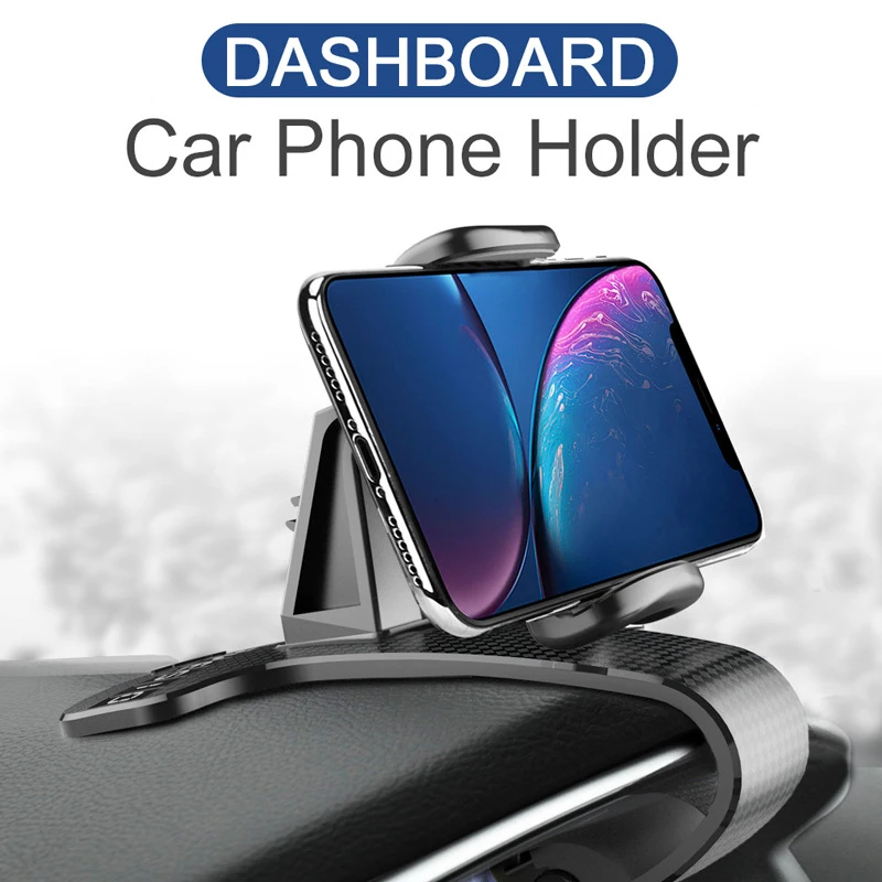 Soporte para coche para el Teléfono en el Salpicadero del Coche del Clip de Montaje No Magnético del Teléfono Móvil de la Célula de Soporte Soporte para IPhone 11 XS X XR Coche S 3