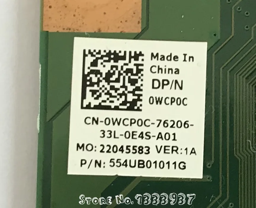 CN-0WCP0C 0WCP0C WCP0C PARA DELL VOSTRO 2520 V2520 de la placa base del ordenador Portátil SLJ8F DV15 11280-1 MXRD2 placa base 3