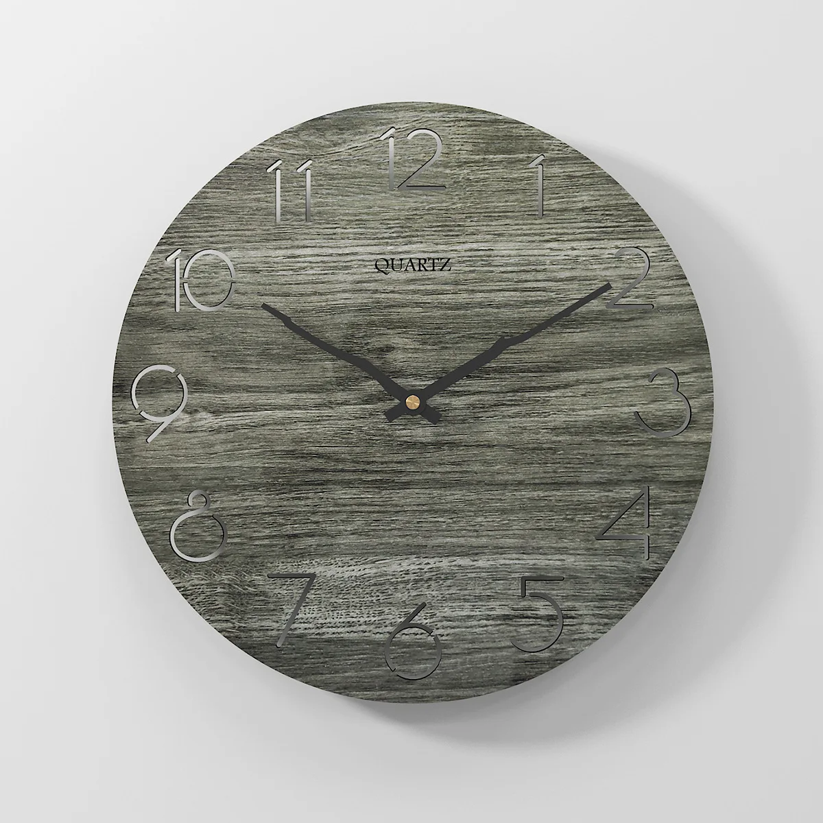 Nórdicos Simple 3D de Madera Reloj de Pared de Diseño Moderno para la Pared de la Sala de Arte de la Decoración de la Cocina de Madera Colgante de Reloj de Pared Reloj de Decoración para el Hogar 3