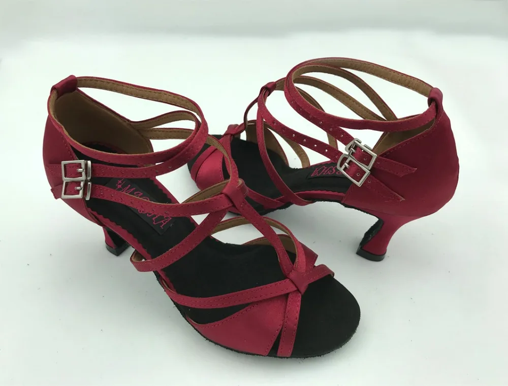 Fashional cómodo de la mujer latina, zapatos de baile de la salsa, salón de baile zapatos de baile de tango y fiesta de los zapatos 6232B 3