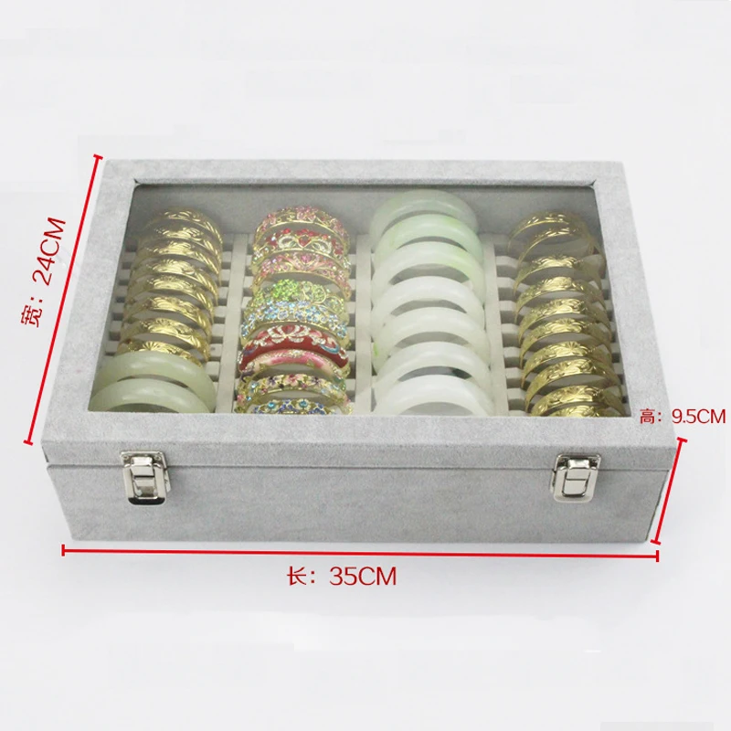 Caja de almacenamiento de la Mano de Jade Pulsera de Recibir Mostrar el Oro y la Plata de la Caja de Joyería, Caja de Joyería 3