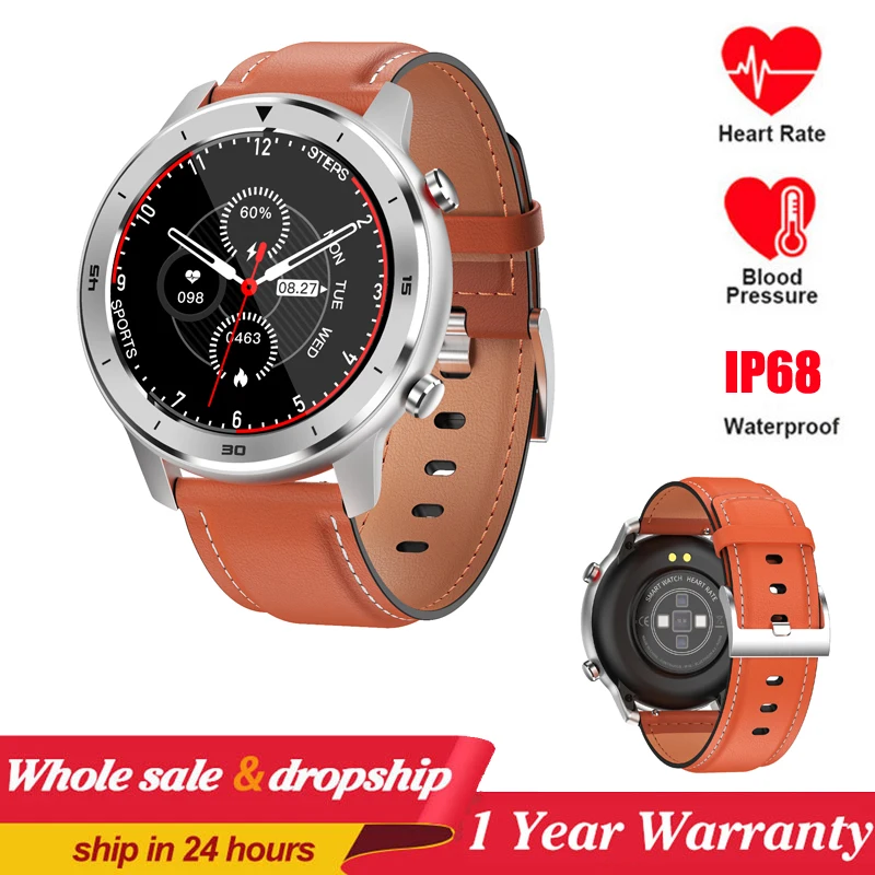 Nueva DT78 Reloj Inteligente Hombres Mujeres Frecuencia Cardíaca Smartwatch Pulsera de Actividad física Dispositivos Portátiles Impermeable Para Xiaomi Huawei IOS 3