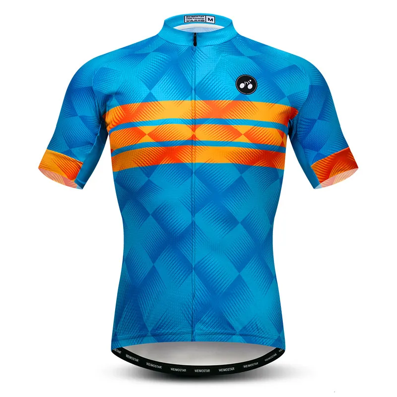 Weimostar 2021 Ciclismo Jersey de los Hombres de Manga Corta de Bicicletas Camiseta de secado Rápido de la Carretera MTB Bicicleta Jersey de Carreras Spor Ciclismo Ropa Maillot 3