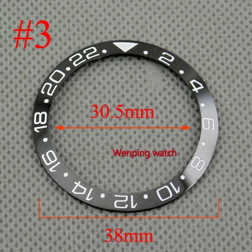 38 mm de Titanio bisel de Cerámica anillo de dos tonos de ajuste automático de 40 mm BLIGER relojes 3
