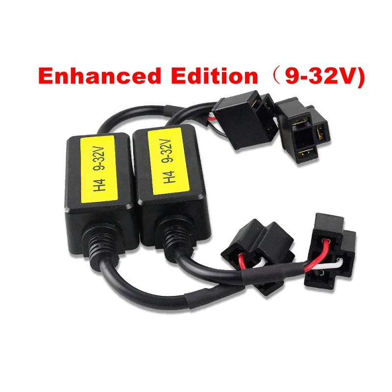 9-16V 9-32V LED de los faros de canbus/advertencia cancelador/decodificador para auto H1/H7/H8/H9/H11/9005/9006/9012 código de Error intermitente problema 3