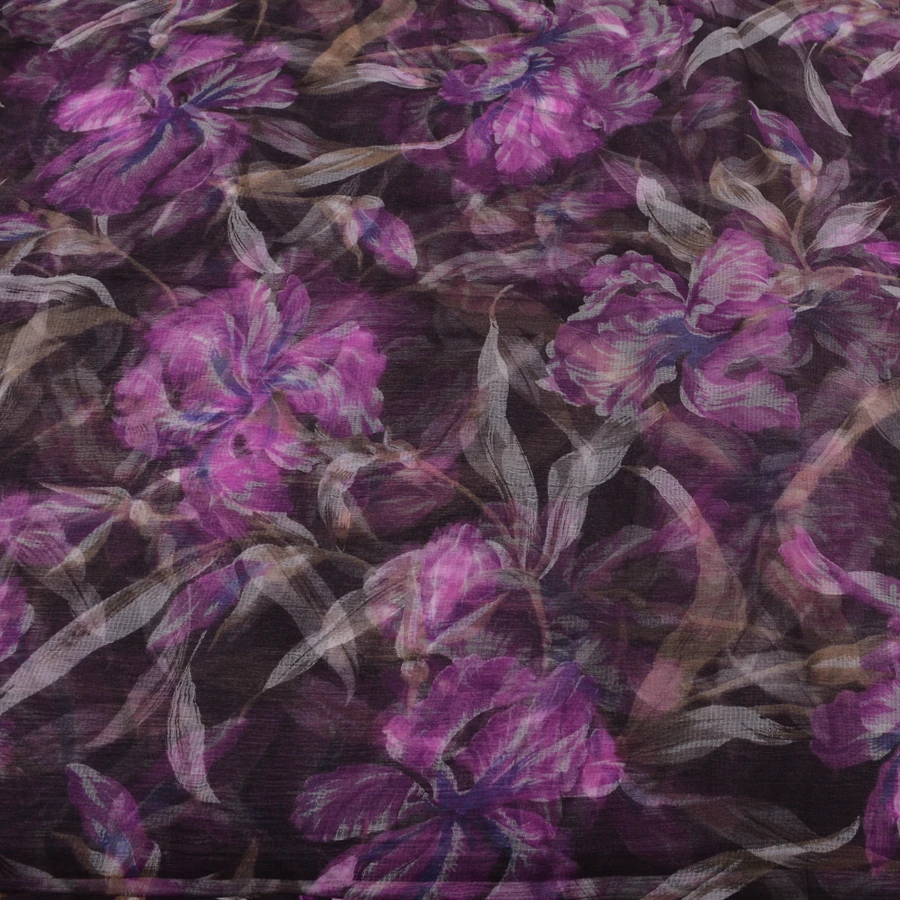 [BYSIFA] Nuevo Púrpura Café de Seda de la Bufanda del Mantón de la Moda Femenina Noble Largas Bufandas de las Señoras de la Marca de Pura Seda Pañuelo de Cuello Playa Cover-ups 3